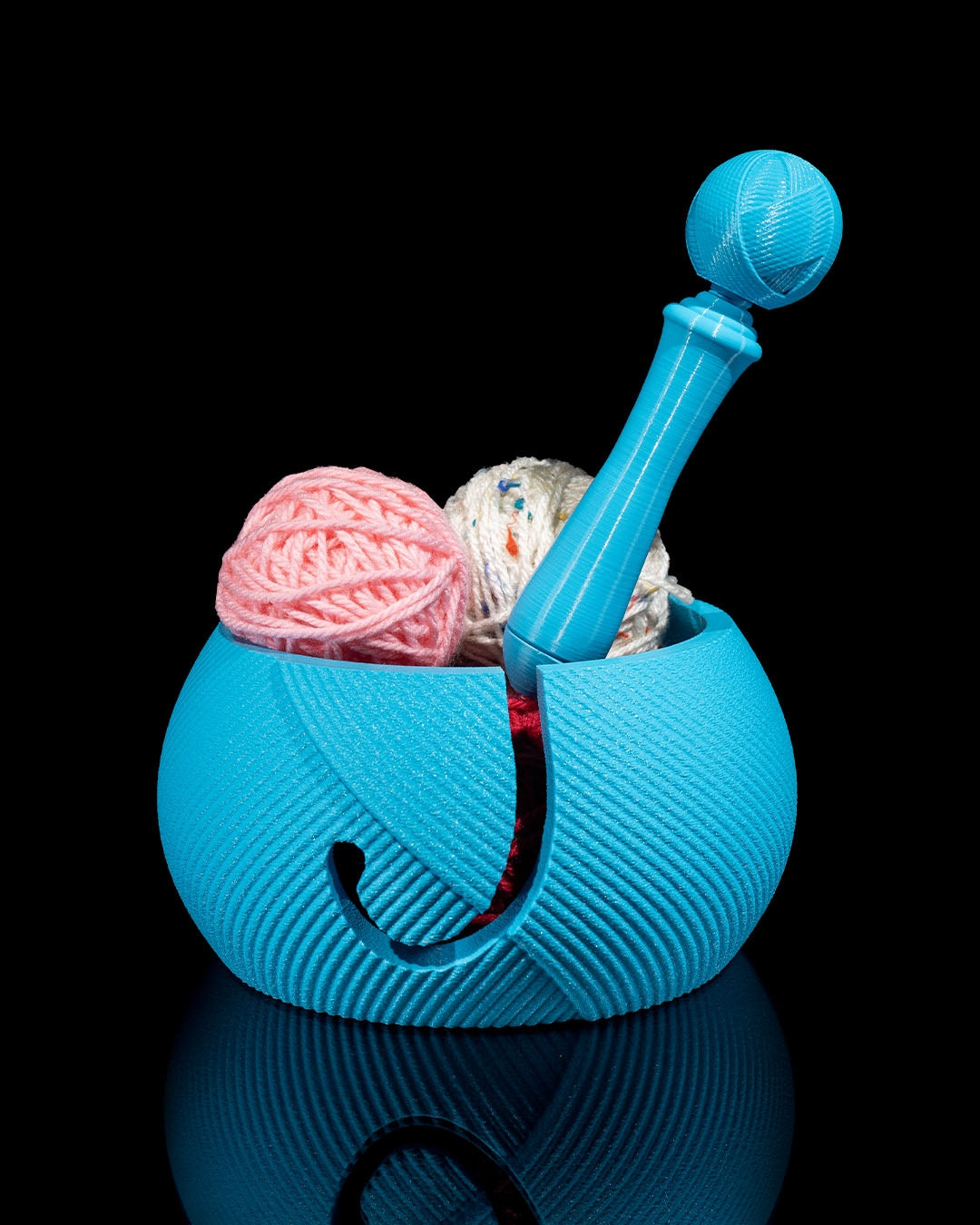 Wavy Yarn Bowl (Choose your color.)