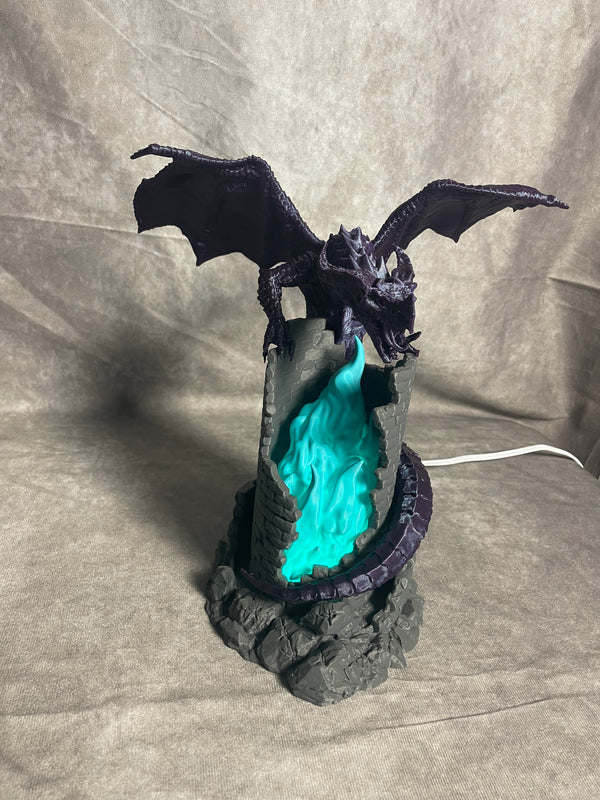 Ember Of A Fallen Dragon Lamp