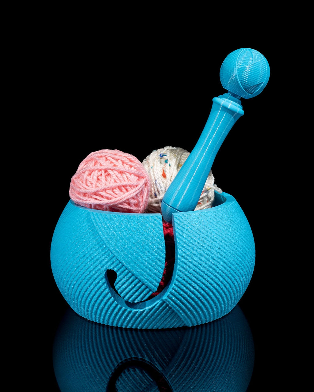 Wavy Yarn Bowl (Choose your color.)